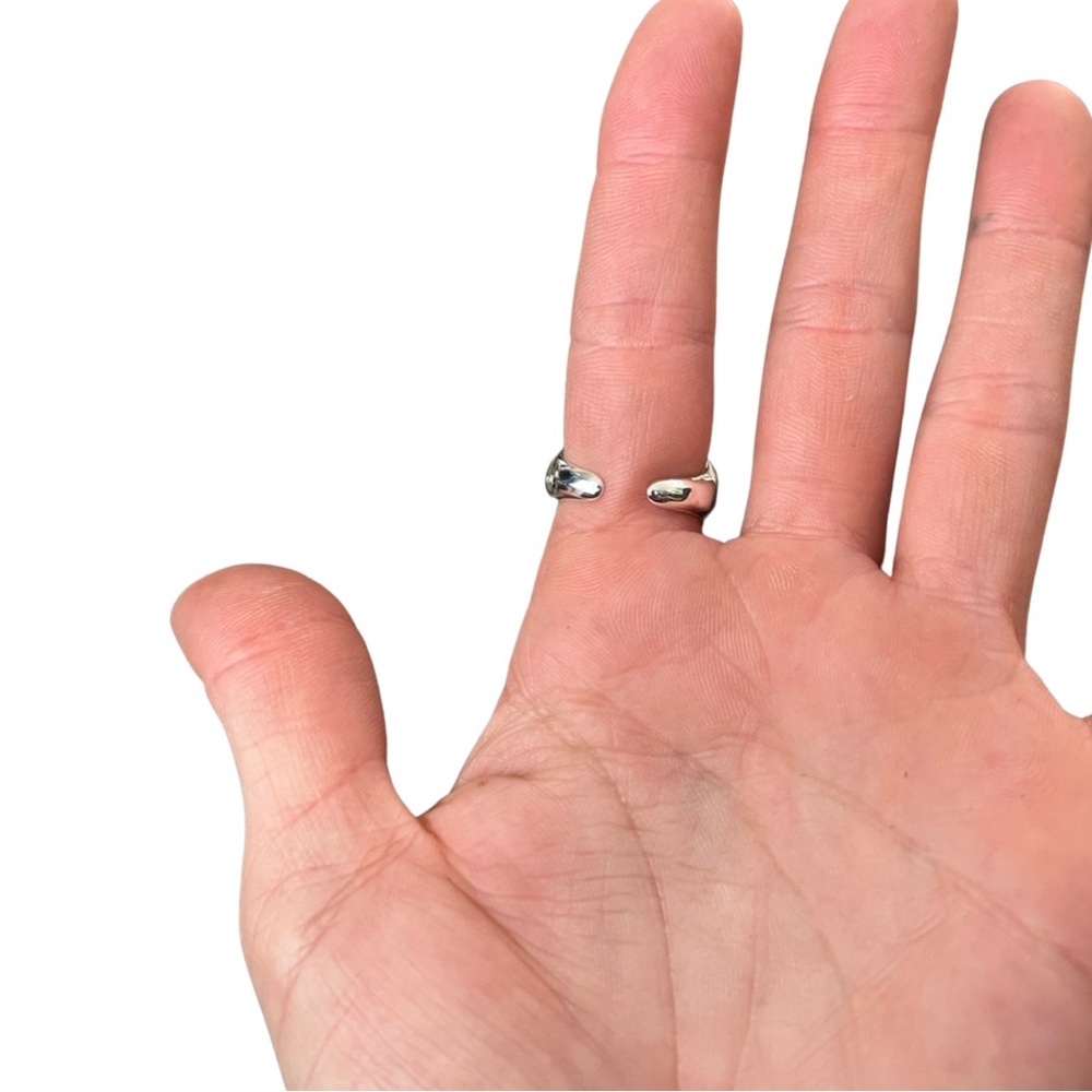 Sterling bubble ring. NOT adjustable. - Picture 4 of 6